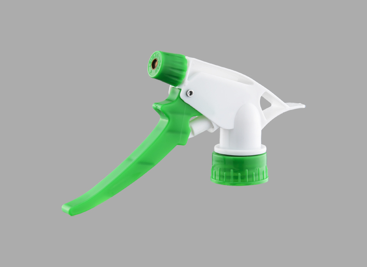 KR-1301 عمده فروشی منحصر به فرد جامد پلاستیکی بسته بندی آجدار رنگ دست سمپاش ماشه