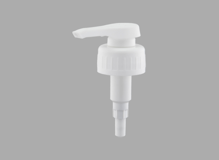 KR-3019 White PP Lotion Soap Dispenser Pump Plastic with 4cc Output Ribbed، Smooth