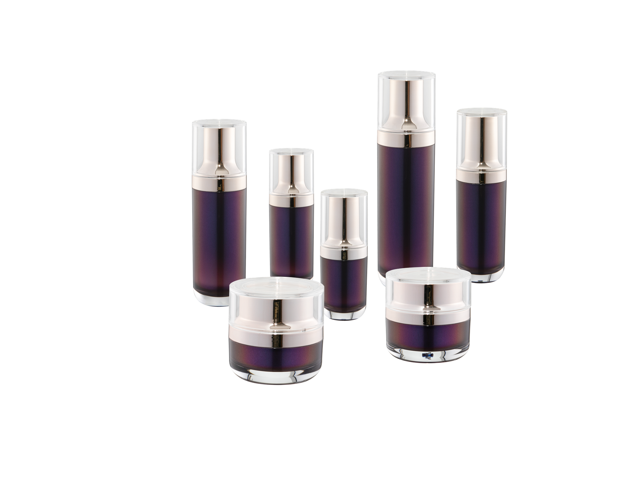 KR-4010 بسته بندی آرایشی و بهداشتی اکریلیک فروش داغ بطری ها و کارخانه های شیشه اکریلیک