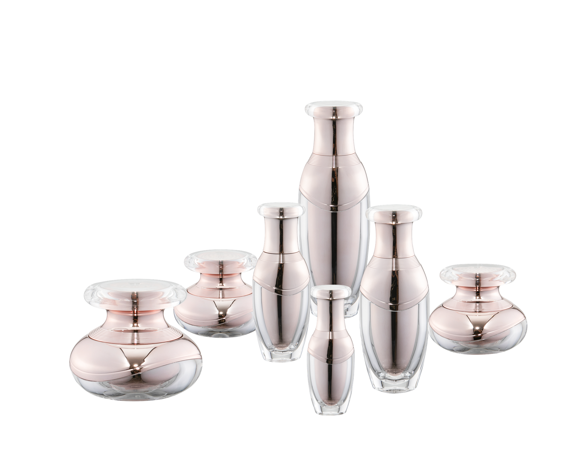 بطری لوسیون لوکس لوکس لوکس و کرم بسته بندی لوازم آرایشی اکریلیک